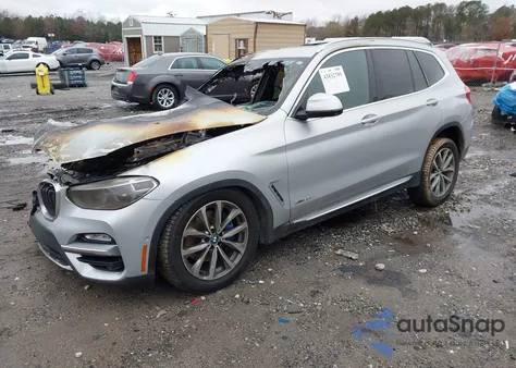 2018 BMW X3 xDrive30I из США, поврежденный, VIN 5UXTR9C59JLC83384